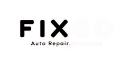 شعار FIXGO لإصلاح السيارات في دبي